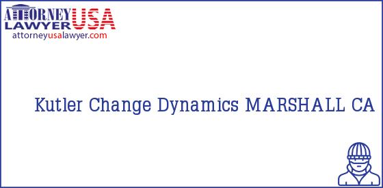 Telephone, Address and other contact data of Kutler, MARSHALL, CA, USA