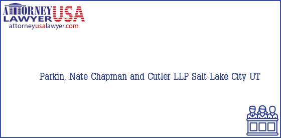 Telephone, Address and other contact data of Parkin, Nate, Salt Lake City, UT, USA