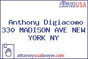 Anthony Digiacomo 330 MADISON AVE NEW YORK NY