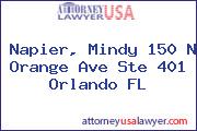 Napier, Mindy 150 N Orange Ave Ste 401 Orlando FL