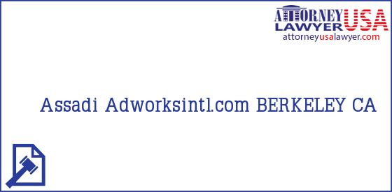 Telephone, Address and other contact data of Assadi, BERKELEY, CA, USA