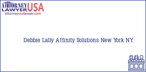 Telephone, Address and other contact data of Debbie Lally, New York, NY, USA
