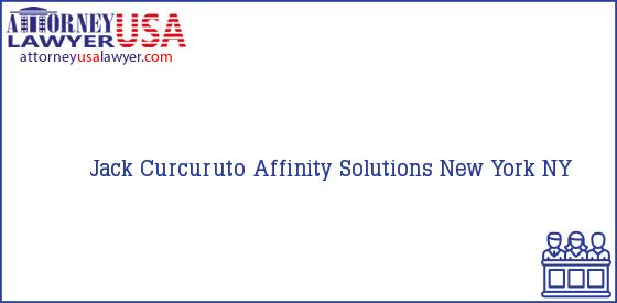 Telephone, Address and other contact data of Jack Curcuruto, New York, NY, USA