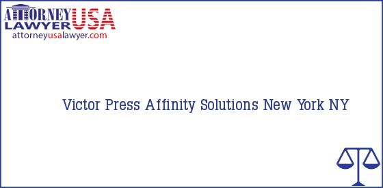 Telephone, Address and other contact data of Victor Press, New York, NY, USA