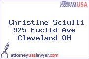 Christine Sciulli 925 Euclid Ave Cleveland OH