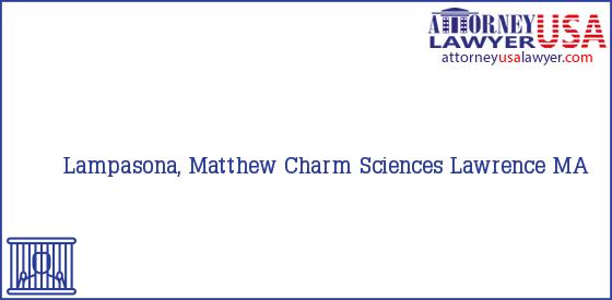 Telephone, Address and other contact data of Lampasona, Matthew, Lawrence, MA, USA