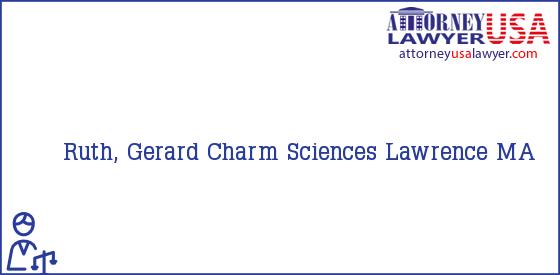 Telephone, Address and other contact data of Ruth, Gerard, Lawrence, MA, USA