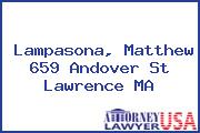Lampasona, Matthew 659 Andover St Lawrence MA