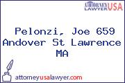 Pelonzi, Joe 659 Andover St Lawrence MA