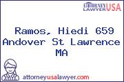 Ramos, Hiedi 659 Andover St Lawrence MA