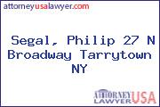 Segal, Philip 27 N Broadway Tarrytown NY