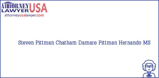 Telephone, Address and other contact data of Steven Pittman, Hernando, MS, USA