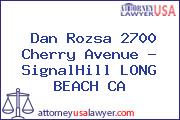 Dan Rozsa 2700 Cherry Avenue - SignalHill LONG BEACH CA