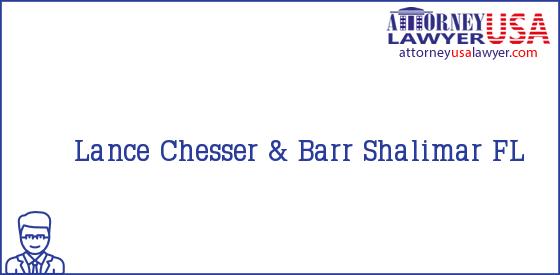 Telephone, Address and other contact data of Lance, Shalimar, FL, USA