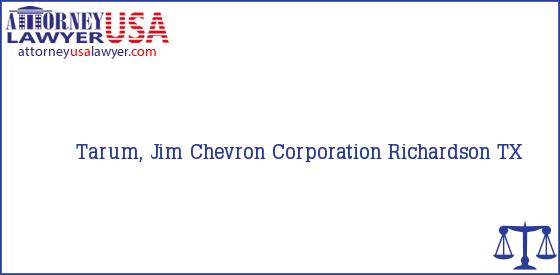 Telephone, Address and other contact data of Tarum, Jim, Richardson, TX, USA