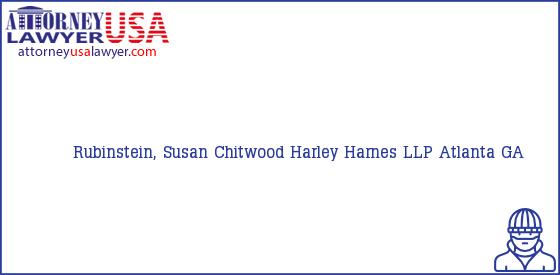 Telephone, Address and other contact data of Rubinstein, Susan, Atlanta, GA, USA