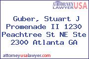 Guber, Stuart J Promenade II 1230 Peachtree St NE Ste 2300 Atlanta GA