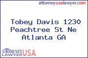 Tobey Davis 1230 Peachtree St Ne Atlanta GA