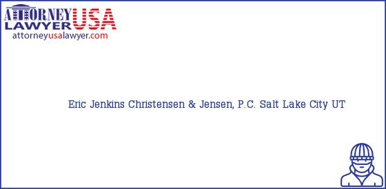 Telephone, Address and other contact data of Eric Jenkins, Salt Lake City, UT, USA
