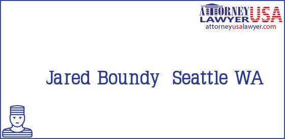 Telephone, Address and other contact data of Jared Boundy, Seattle, WA, USA
