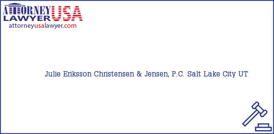 Telephone, Address and other contact data of Julie Eriksson, Salt Lake City, UT, USA
