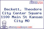 Beckett, Theodore City Center Square 1100 Main St Kansas City MO