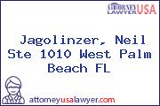 Jagolinzer, Neil Ste 1010 West Palm Beach FL