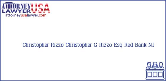 Telephone, Address and other contact data of Christopher Rizzo, Red Bank, NJ, USA