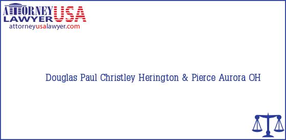 Telephone, Address and other contact data of Douglas Paul, Aurora, OH, USA