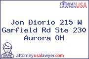 Jon Diorio 215 W Garfield Rd Ste 230 Aurora OH