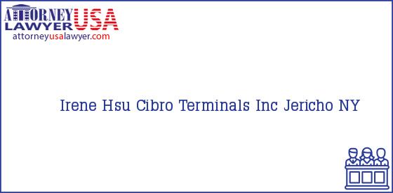 Telephone, Address and other contact data of Irene Hsu, Jericho, NY, USA