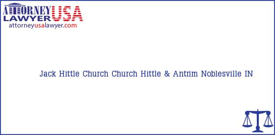 Telephone, Address and other contact data of Jack Hittle, Noblesville, IN, USA