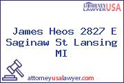 James Heos 2827 E Saginaw St Lansing MI