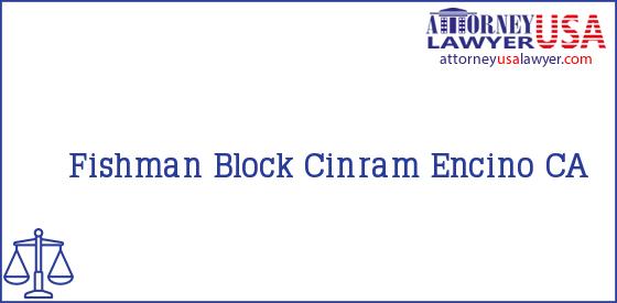 Telephone, Address and other contact data of Fishman Block, Encino, CA, USA