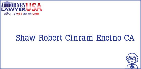 Telephone, Address and other contact data of Shaw Robert, Encino, CA, USA
