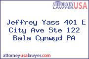 Jeffrey Yass 401 E City Ave Ste 122 Bala Cynwyd PA
