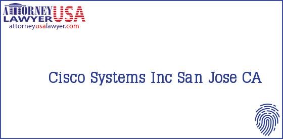  Cisco Systems Inc San Jose CA