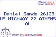 Daniel Sands 26125 US HIGHWAY 72 ATHENS AL