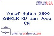 Yusuf Bohra 3800 ZANKER RD San Jose CA