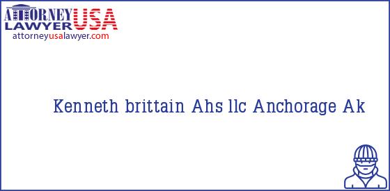 Telephone, Address and other contact data of Kenneth brittain, Anchorage, Ak, USA