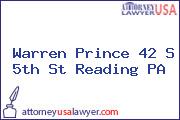Warren Prince 42 S 5th St Reading PA