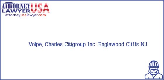 Telephone, Address and other contact data of Volpe, Charles, Englewood Cliffs, NJ, USA