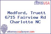 Medford, Truett 6715 Fairview Rd Charlotte NC