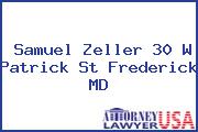 Samuel Zeller 30 W Patrick St Frederick MD