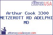 Arthur Cook 3300 METZEROTT RD ADELPHI MD