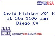 David Eichten 701 B St Ste 1100 San Diego CA