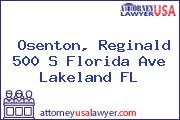 Osenton, Reginald 500 S Florida Ave Lakeland FL