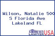 Wilson, Natalie 500 S Florida Ave Lakeland FL