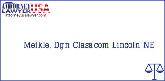 Telephone, Address and other contact data of Meikle, Dgn, Lincoln, NE, USA