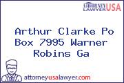 Arthur Clarke Po Box 7995 Warner Robins Ga